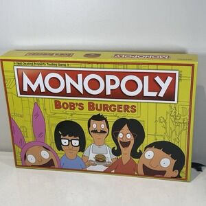 USAopoly Monopoly Bob's Burgers Game Board - Complete